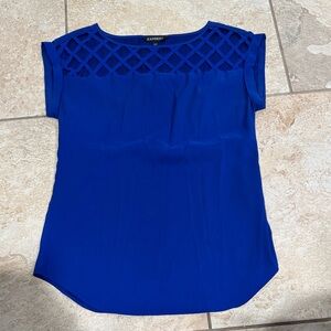 Express Women's Royal Blue Blouse Soze XS